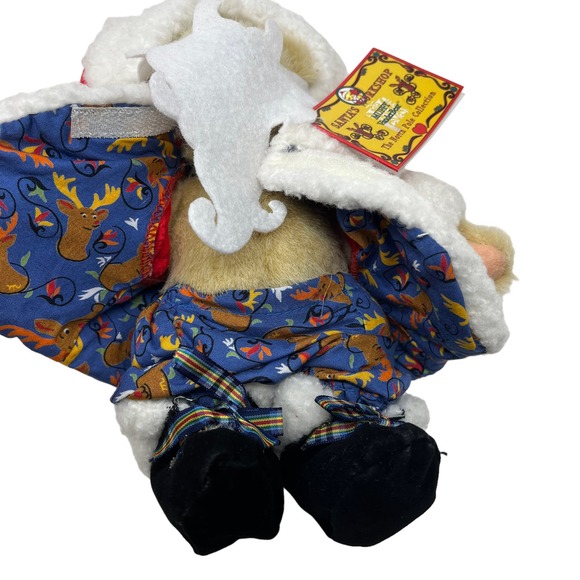 Muffy Vanderbear 8" Santa Claus Bear  +‎ Spring Bonnets & Gypsy Outfits Lot - Picture 12 of 13
